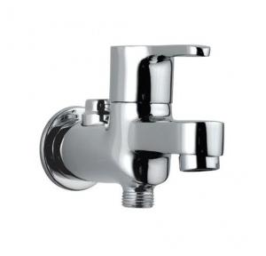 Jaquar 2 Way Bib Cock With Wall Flange, FUS-GLD-29041